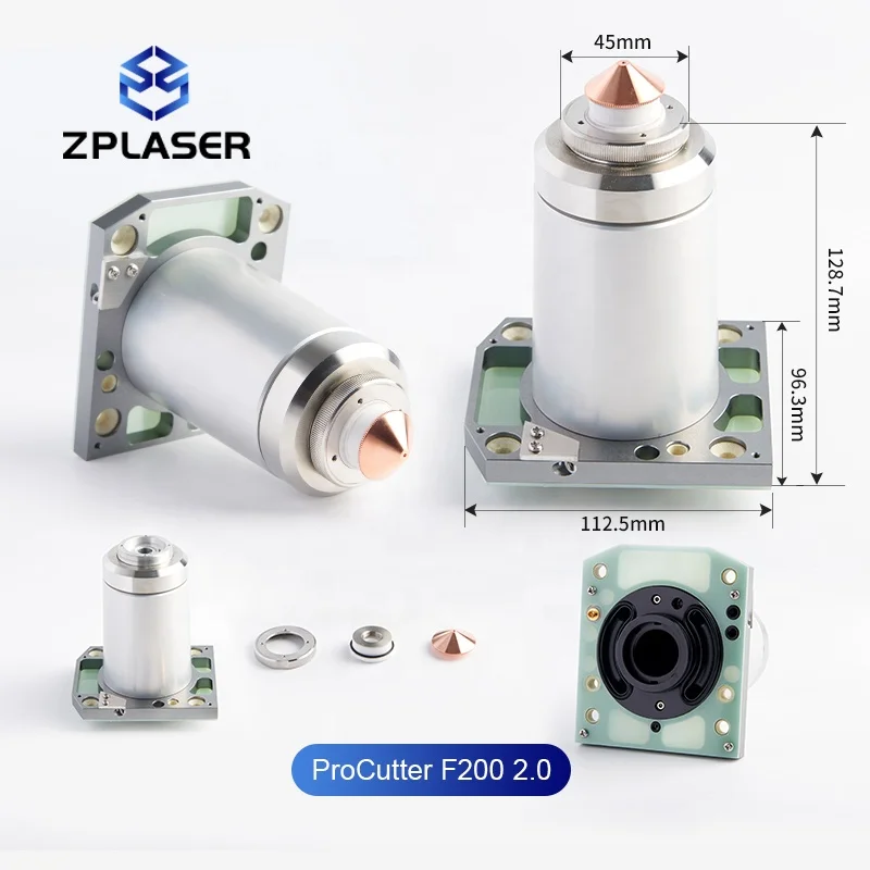 ZP  fiber la ser nozzle connector  Precitec ProCutter 2.0 F200 la ser head capacitive sensor for la ser cutting head