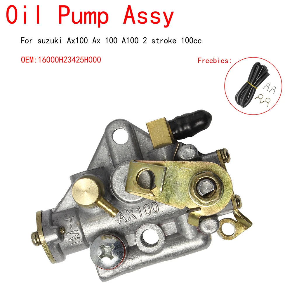 Zestaw Pompy Oleju Pompa Oli do AX100 A100 2-suwowy 100cc OEM 16000H23425H000 Zamiennik
