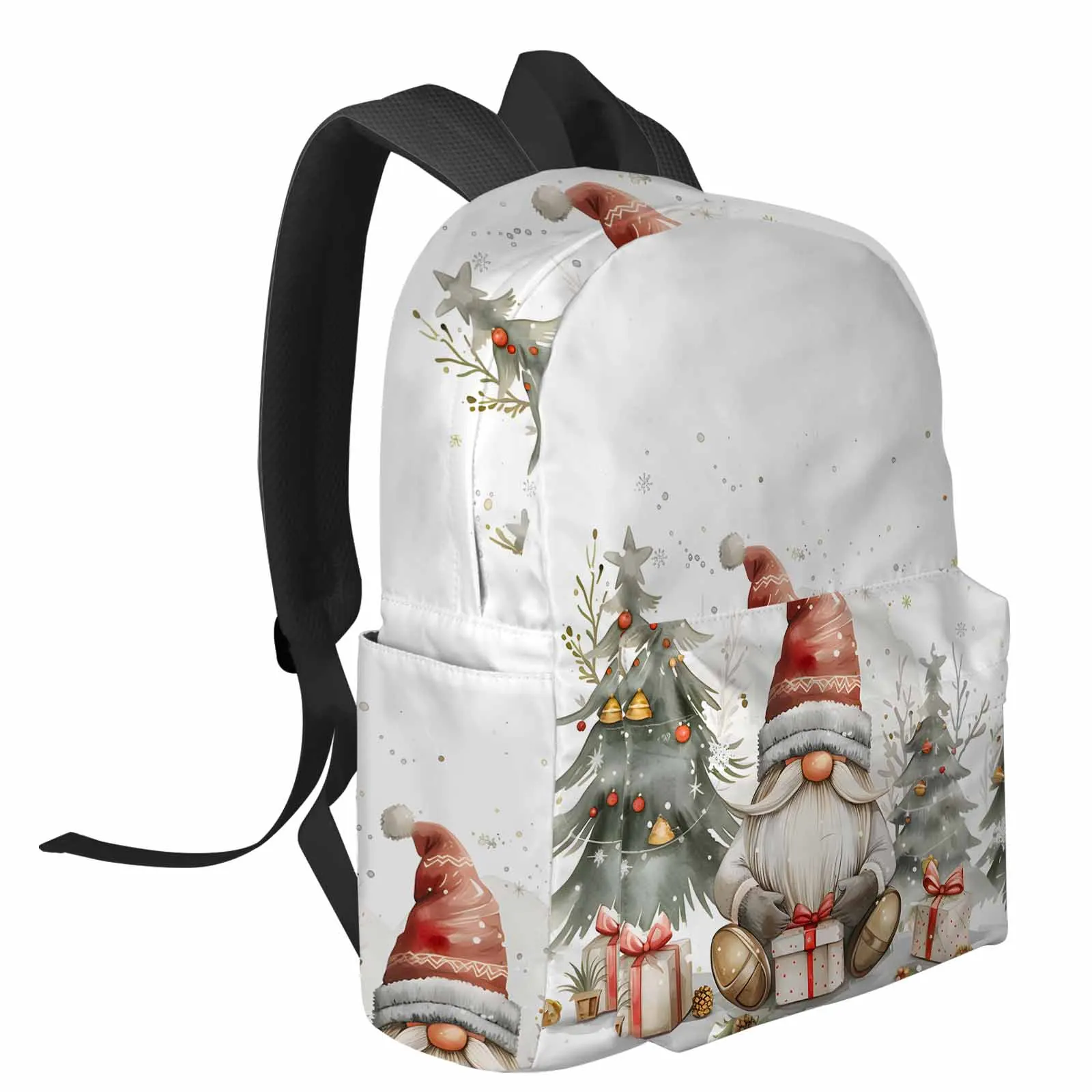 Christmas Tree Decoration Backpack School Bags for Teenagers Students Laptop Bag Women's Casual Travel Backpack