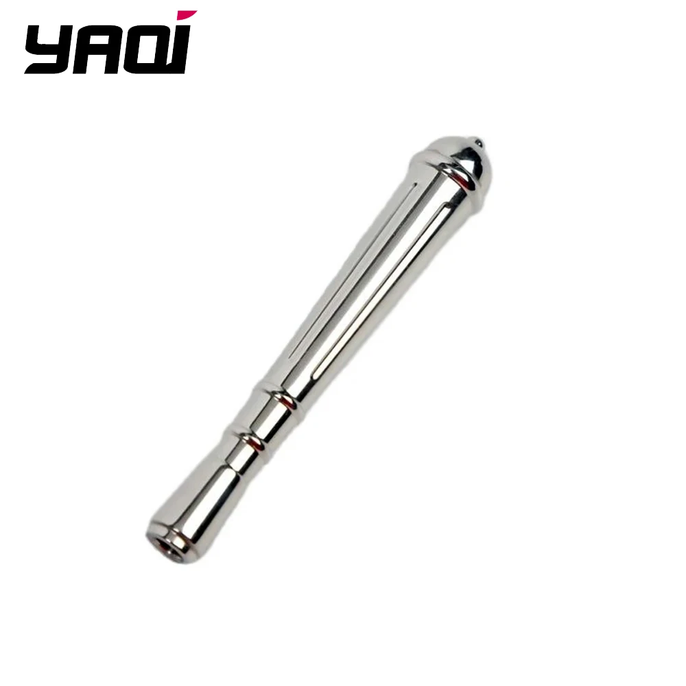 Yaqi Teardrop Polished Stainless Steel Men Safety Razor Handle