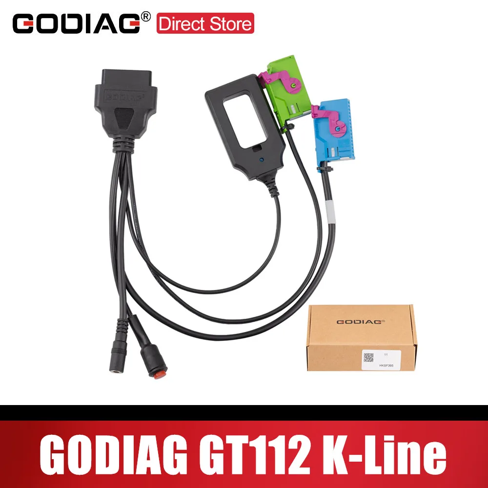 GODIAG GT112 K-Line FOR VW  2nd & 3rd Generation Dashboard IMMO Key Matching Test Platform Cable