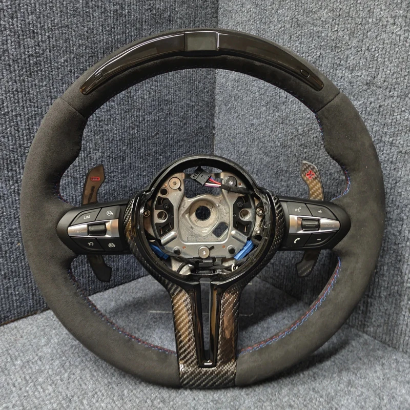 

Suede Car Steering Wheel for F30 F10 F12