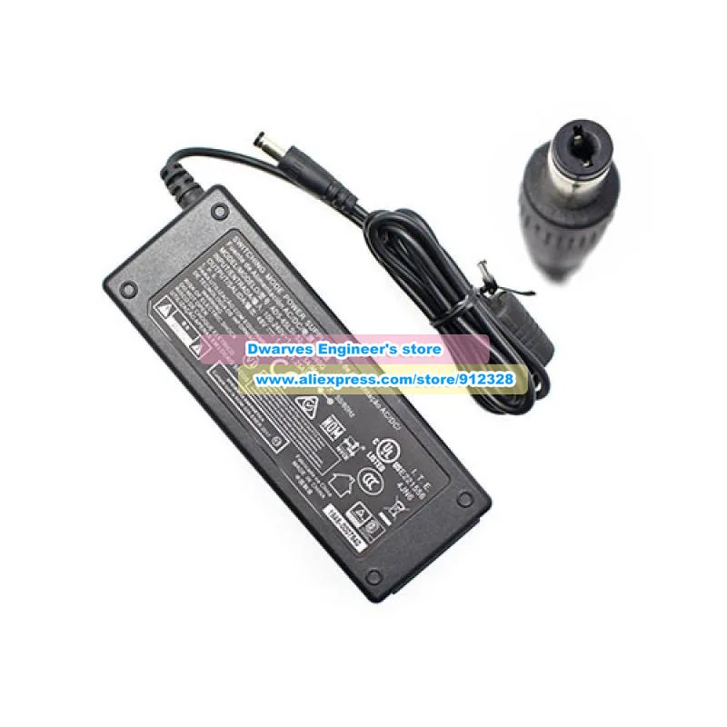 Genuine Hoioto ADS-65LSI-52-1 AC Adapter 48V 1.25A 60W ADS-65LSI-52-1 48060G ADS-65LSL-52-1 48060G Power Supply 5.5x2.1mm