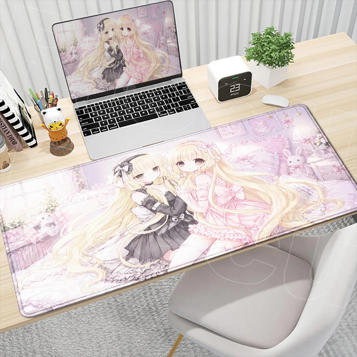 Kawaii Girl Chobits Chi Pink M - Gaming Accessories Girly ulasan dan harga