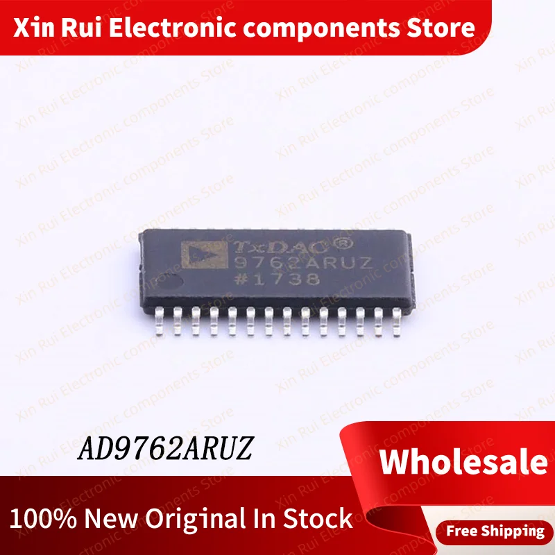 

New Original AD9762ARUZ Product packaging TSSOP-28 Digital-to-Analog Converter (DAC) chip