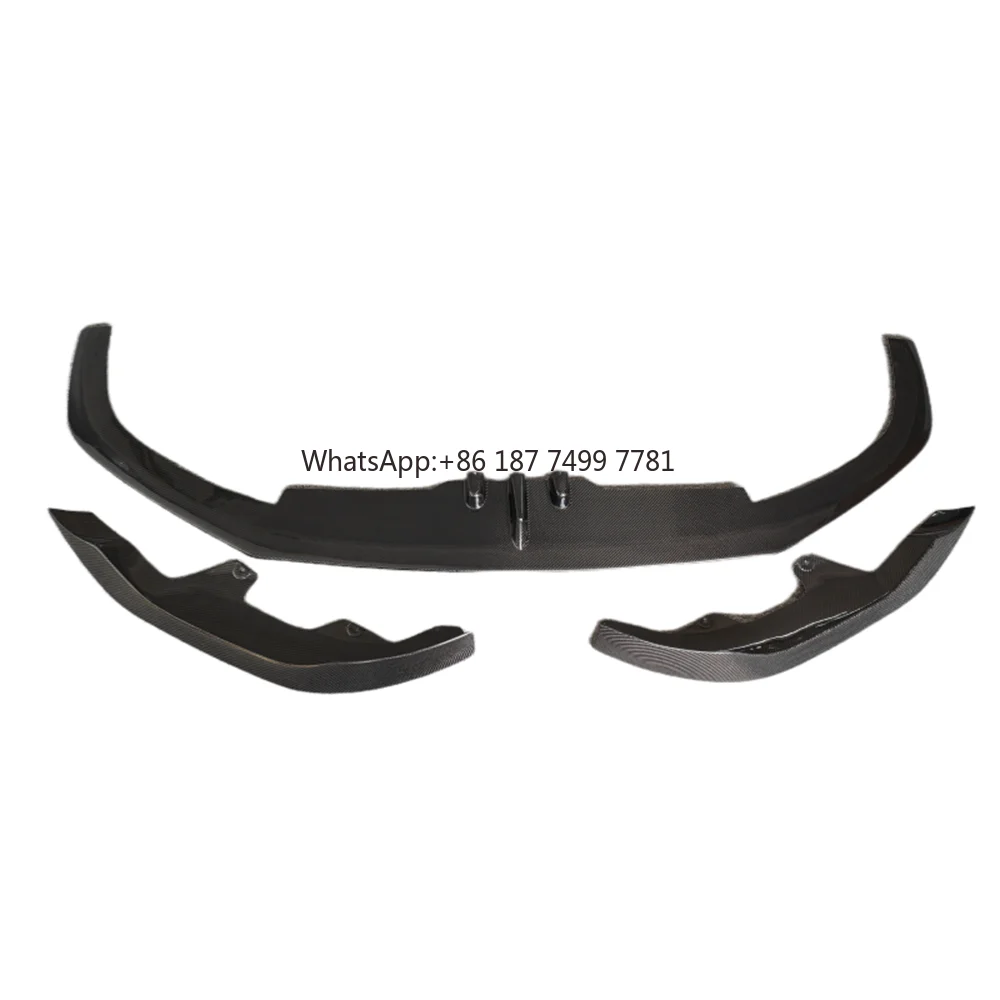 

Used for . 8 Series G14 G15 G16 840i 850i Modified Carbon Fiber AC Style Bumper Front Lip Body Kit