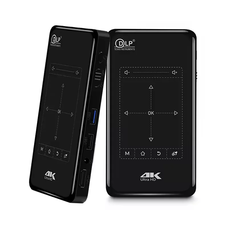 Hight Quality 3D 4K Pico 1080P WIFI Smart LED DLP Proyector Android Mobile Home Theater Portable Pocket Video Mini Projector