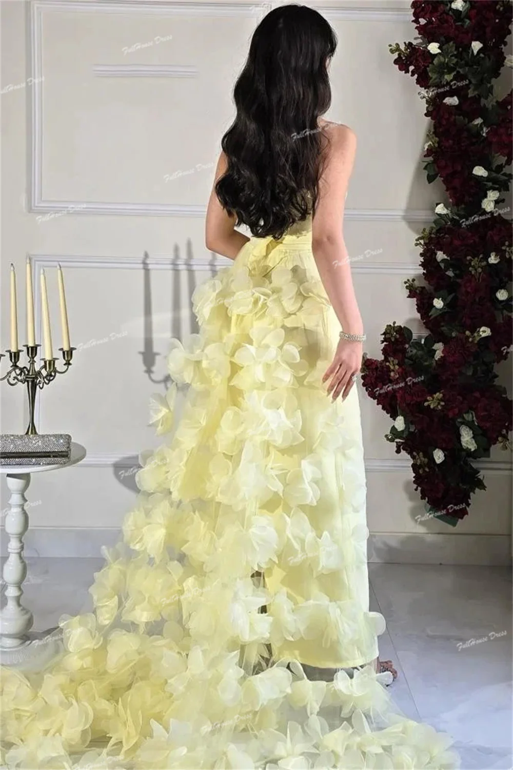 사용자 정의 만든 우아한 보트 칼라 솔리드 이브닝 드레스 백리스 발목 길이 댄스 파티 드레스와 프릴 코트 vestidos de fiesta