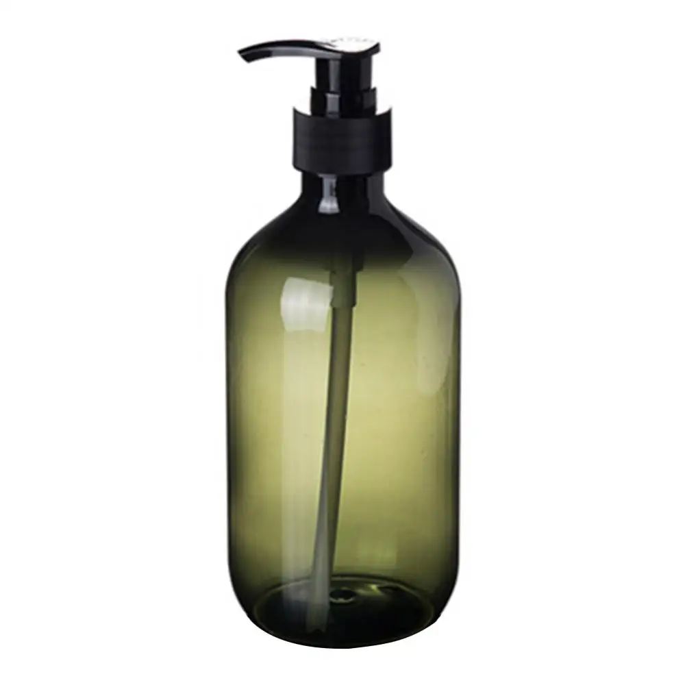 300/500ml Lotion Shampoo Shower Gel Holder, Liquid Soap Dispenser, Refillable Empty Bath Pump Bottle, Bathroom Supplies