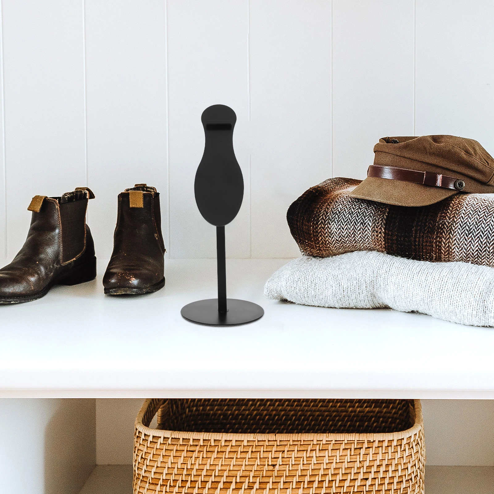 

Shoe Rack Metal Display Stand Adjustable Height Shelves for Shop Iron Holder Shoe Stand High Heels Riser Practical