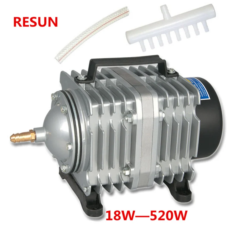 Resun Aquaculture fish farming seafood fish pond fish tank aquarium aerator electromagnetic oxygenation air pump Air compressor