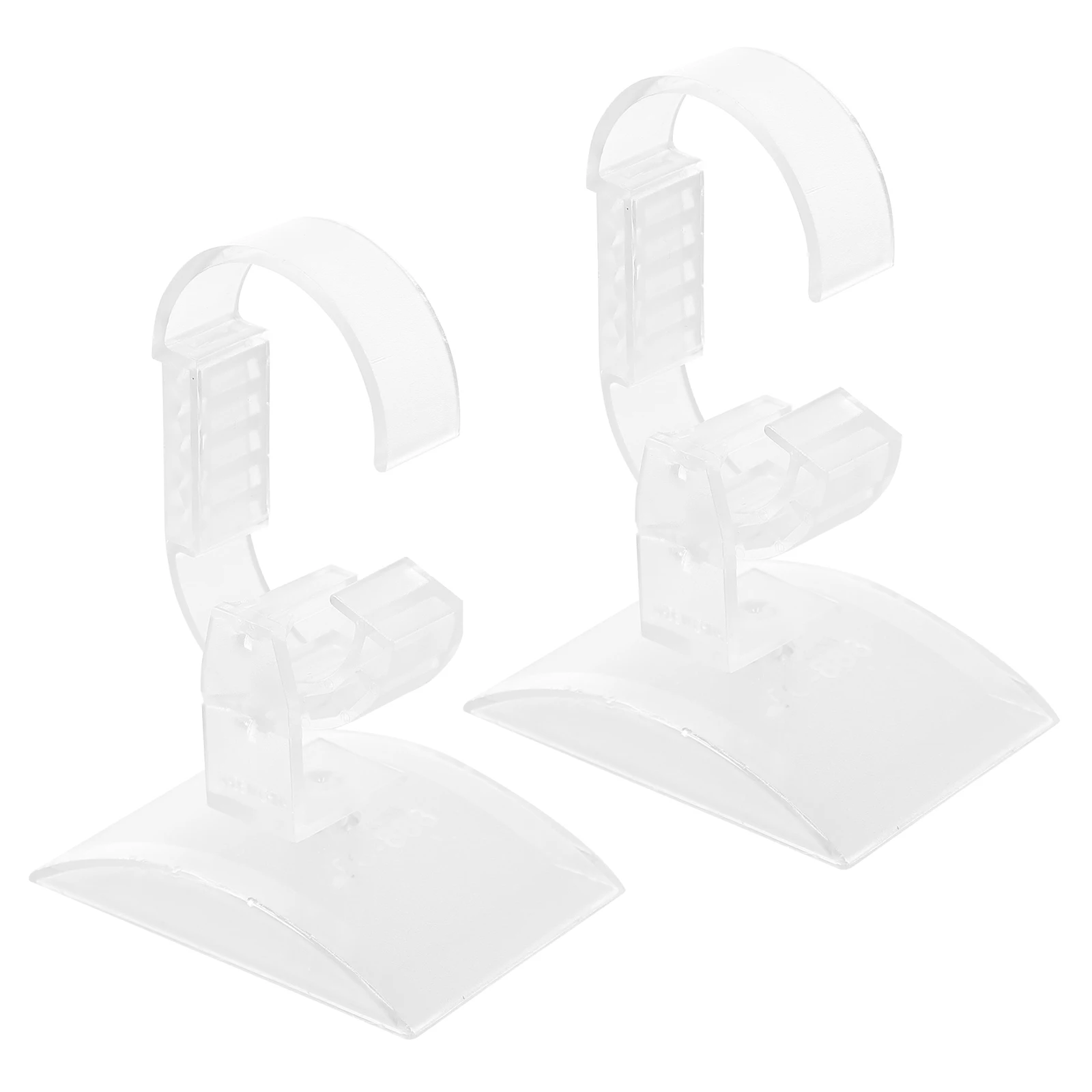 2-teiliger Uhrenständer, Display-Halter, Acryl, Schmuck-Organizer, Basis für Uhren-Aufbewahrungsregal, stabiler Vitrine-Ständer für Männer und Frauen