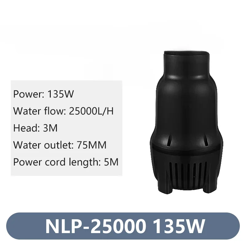 Jebao NLP-20000-60000 Koi Fish Pond Circulating Water Pump Pond Filter Outdoor Large Flow High Power Energy Saving Water Pump