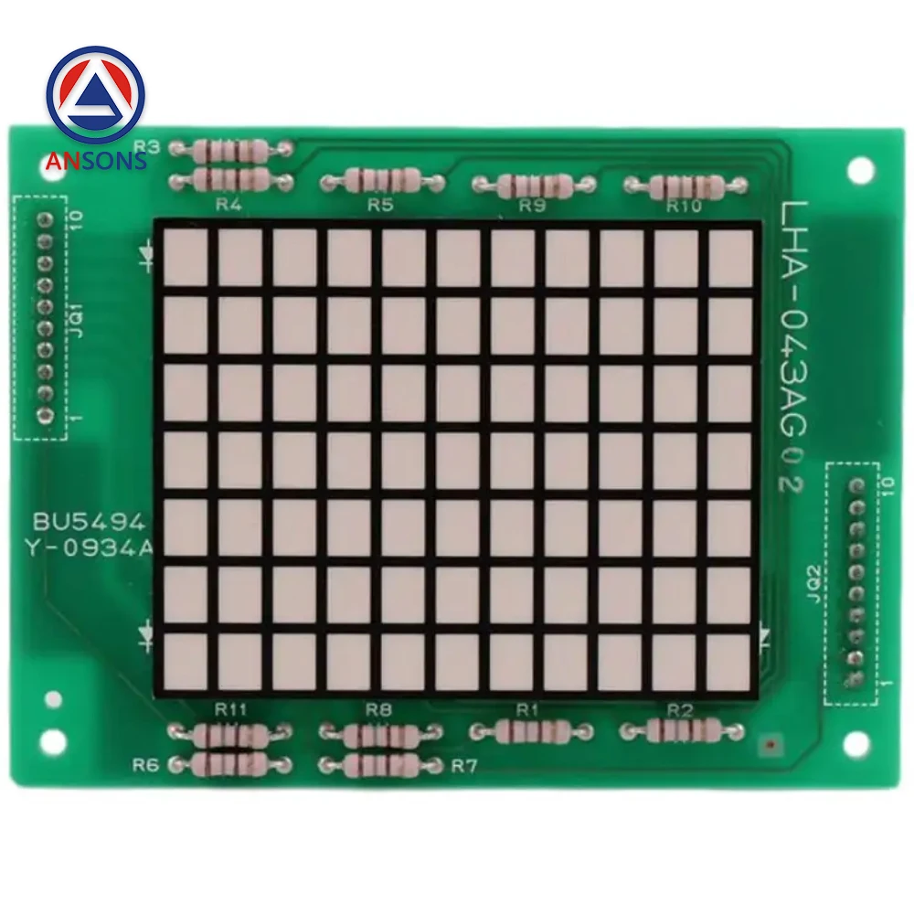 LHA-043A G02 LHA-043AG02 Mits*b*shi Elevator Horizontal Display PCB Board Ansons Elevator Spare Parts