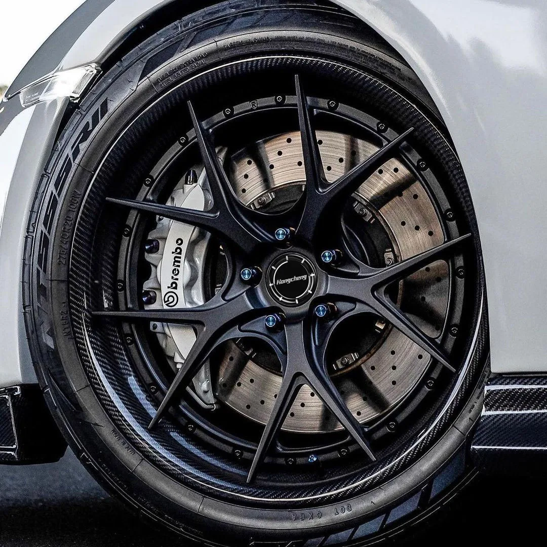 18 "19" 20 "21" 22 23 24 بوصة 2 قطعة عجلات مزورة 5x114.3 5X120 5X130 عجلات من ألياف الكربون جنوط السيارة لمرسيدس كورفيت Bmw