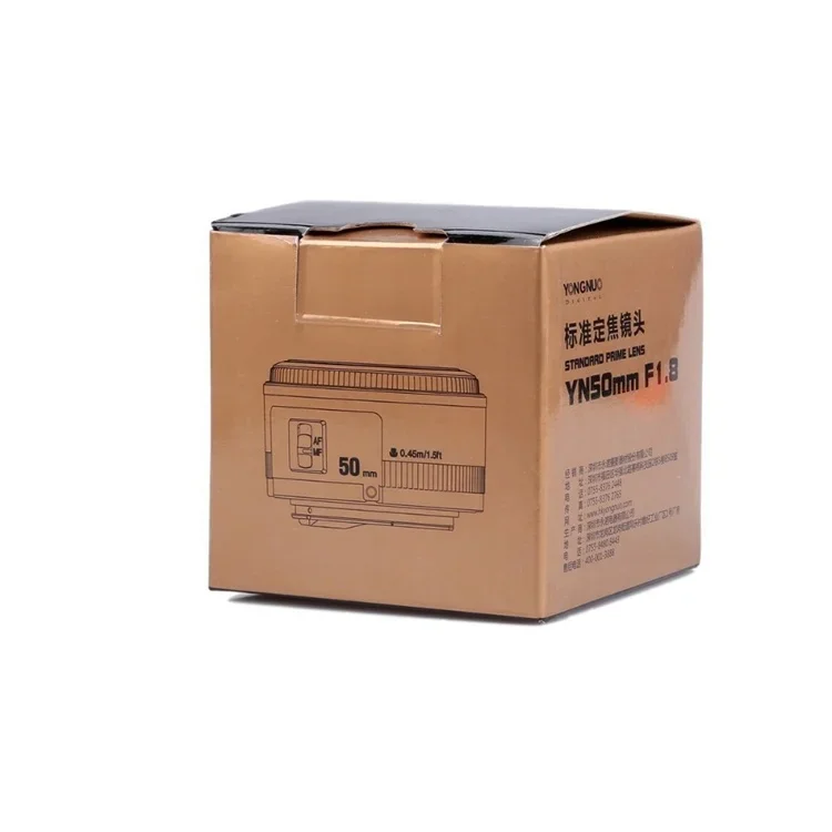 

New New Product YONGNUO YN50mm F1.8 AF Auto Focus Standard Prime Lens Same As EF 50mm F/1.8 II for Dslr Camera