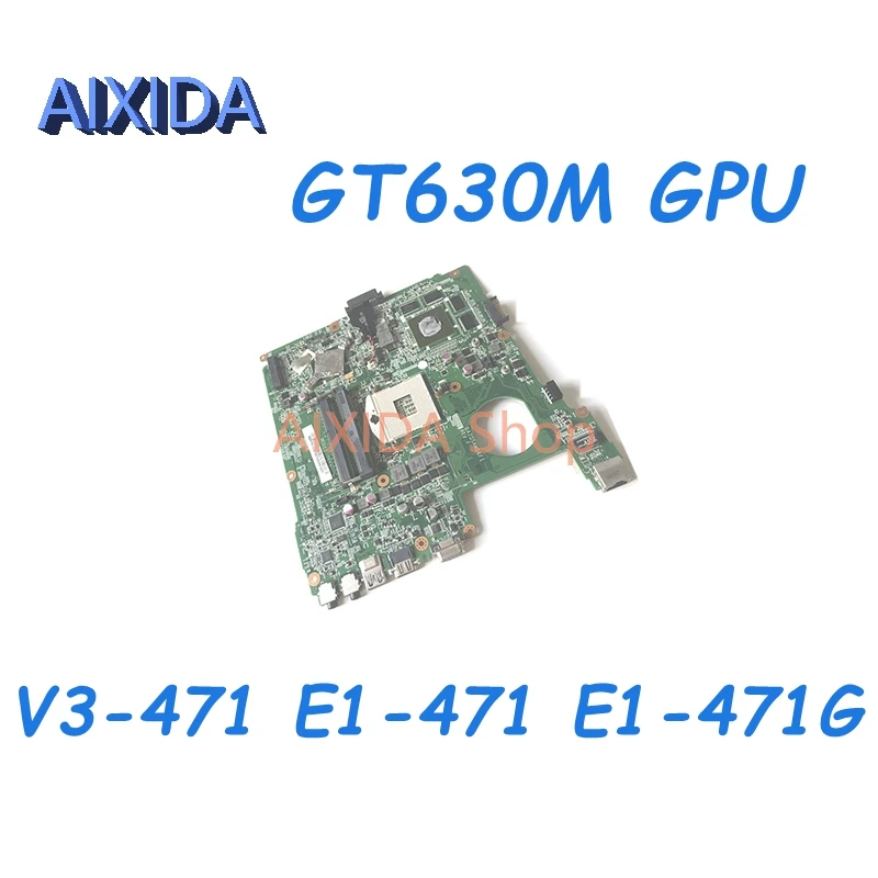 

Материнская плата AIXIDA DAZQSAMB6F1 NBM7511001 NBM1S11001 для ноутбука Acer aspire V3-471 E1-471 E1-471G GT630M GPU HM77 DDR3 Материнская плата