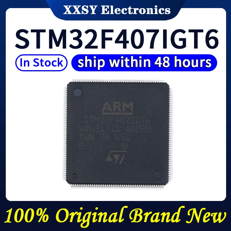 STM32F407VET6 STM32F407VGT6 STM32F407ZGT6 STM32F407ZET6 STM32F407IGT6 STM32F407IGH6 STM32F407IEH6