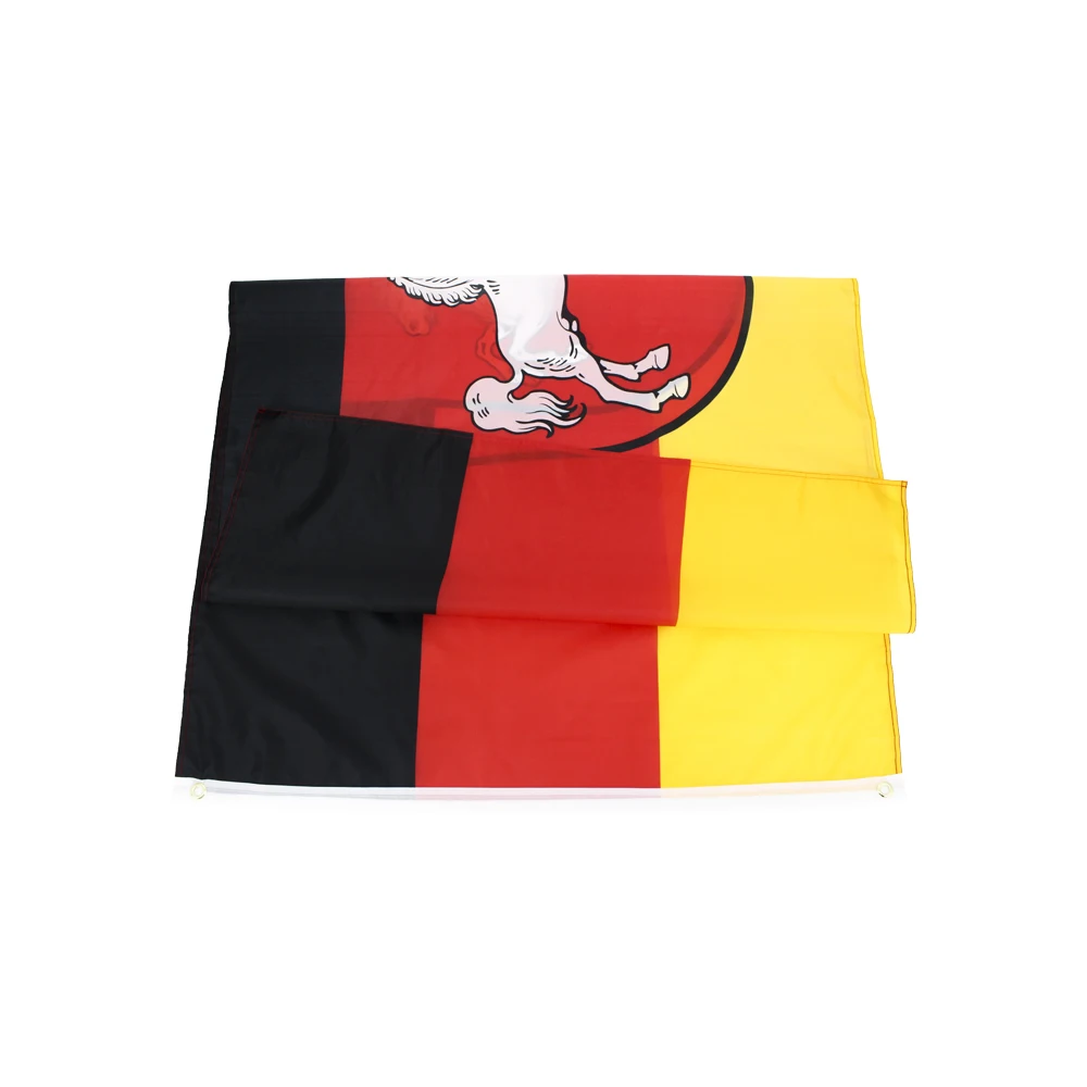 Germany Lower Saxony Flag 3X5FT 90X150CM Custom Great For Parties Festivals Historical Events