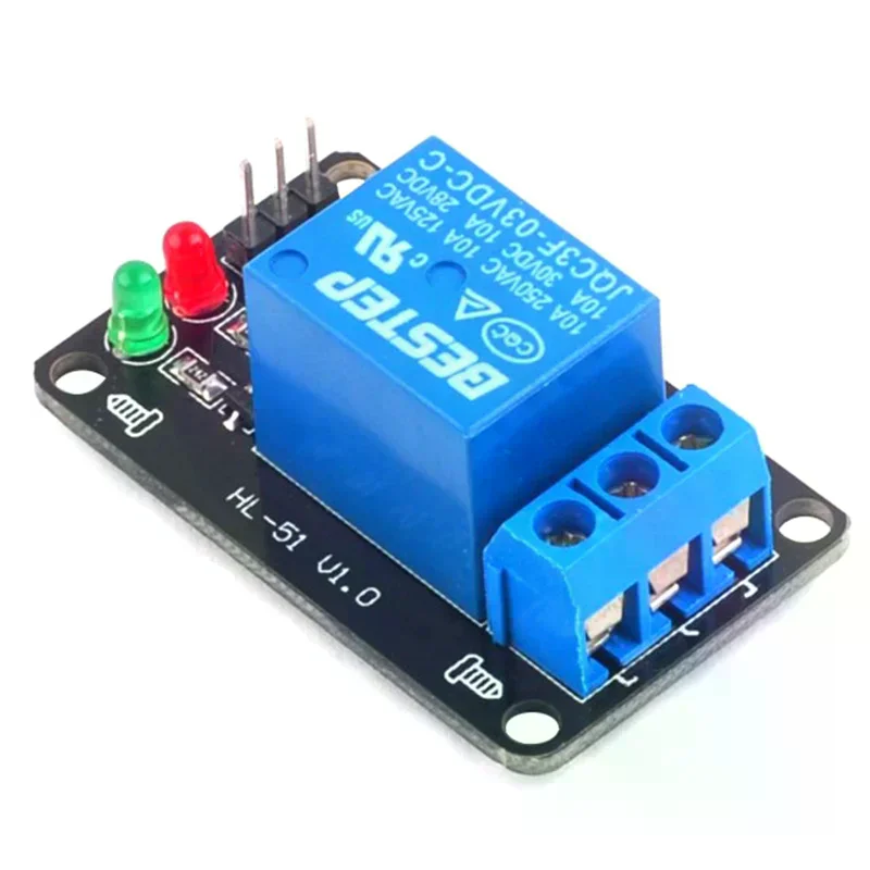 1 Channel 3V Relay Module Board 3.3V Low Level Trigger Relay Module With Indicator Light For  Raspberry Pi MCU Control