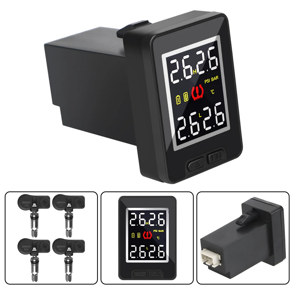 

Автомобильный TPMS, экономия температуры топлива, мониторинг в реальном времени, система контроля давления в шинах для Toyota