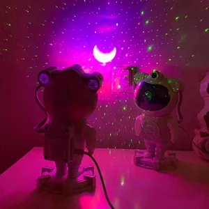 Astronaut Starlight LED Projector Room Atmosphäre Nachtlicht Aurora Mond Astronaut Bluetooth Alto-Sprecherzubehör 12 Hauptverkäufe Aurora LED Bar - №9