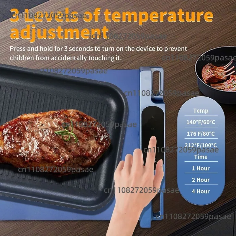 Table food insulation mat, suitable for countertops, foldable, portable food insulation mat, suitable for buffet, party,