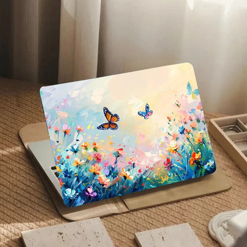 

Oil painting Laptop Case for MacBook Air 13 M4 13.6 15 A3241 2025 for MacBook Pro 14 M1 2021 Case M2 M3 A3112 Hard Shell cover