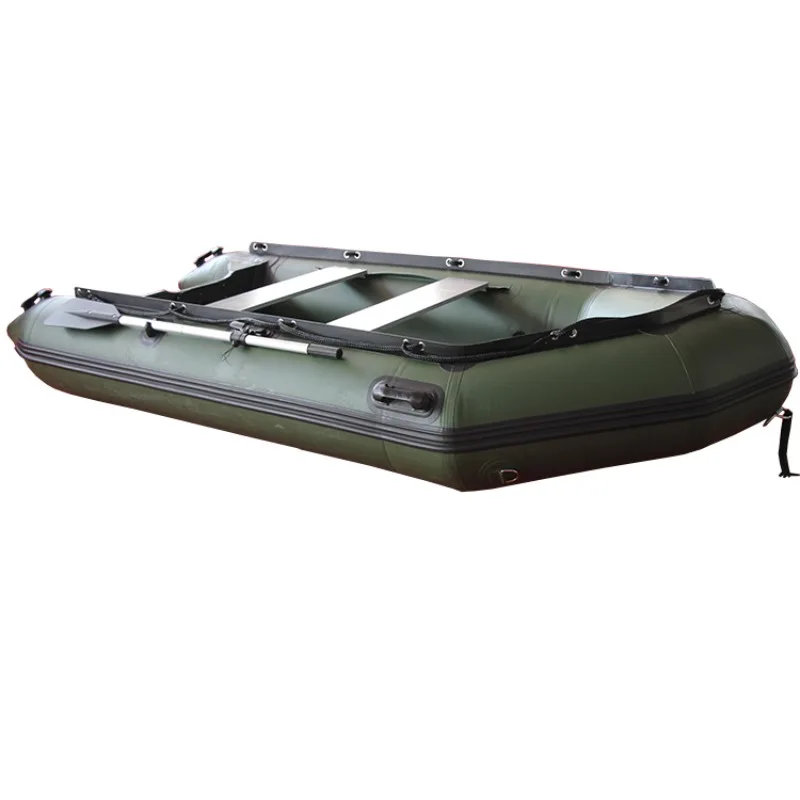 11ft Inflatable Fishing Boat with air Mat Floor Inflatable Aluminum Floor Boat Inflatable  Boot