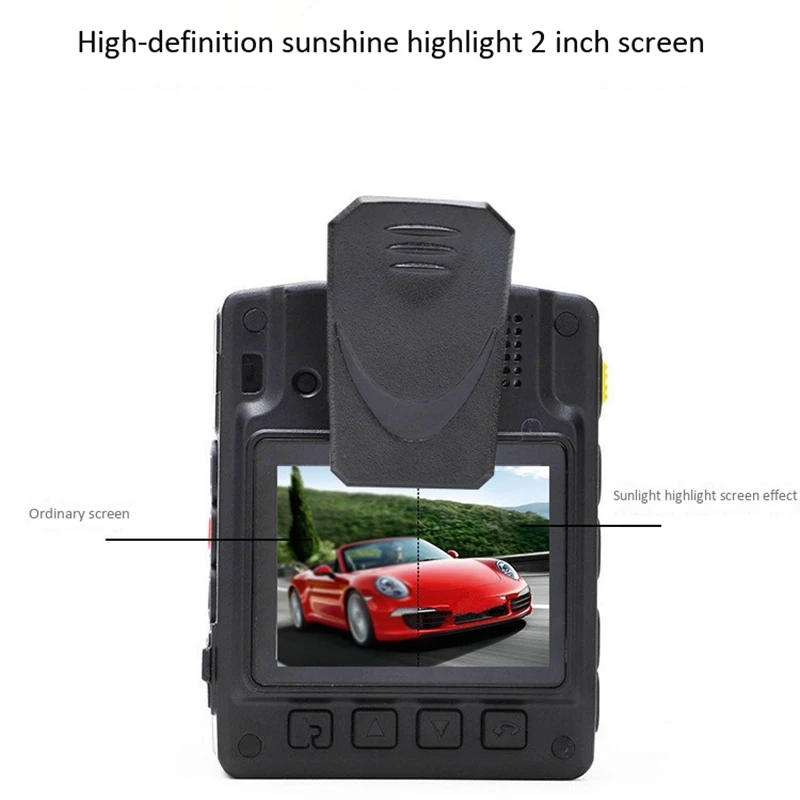 

HFES Body Worn Camera HD Night Vision 1296P DVR Police Camera Waterproof Portable Camera Security Camcorders