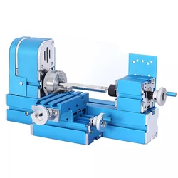 Mini Metal Micro Universal Machine Micro Lathe W10003 20000rpm DIY Lathe Woodworking Machine Processing Teaching  110V TO 240V