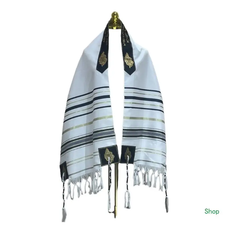 Dropship Pray Turbans for Men Summer Outdoor Church Prayer Scarf for Adult Taking Photo