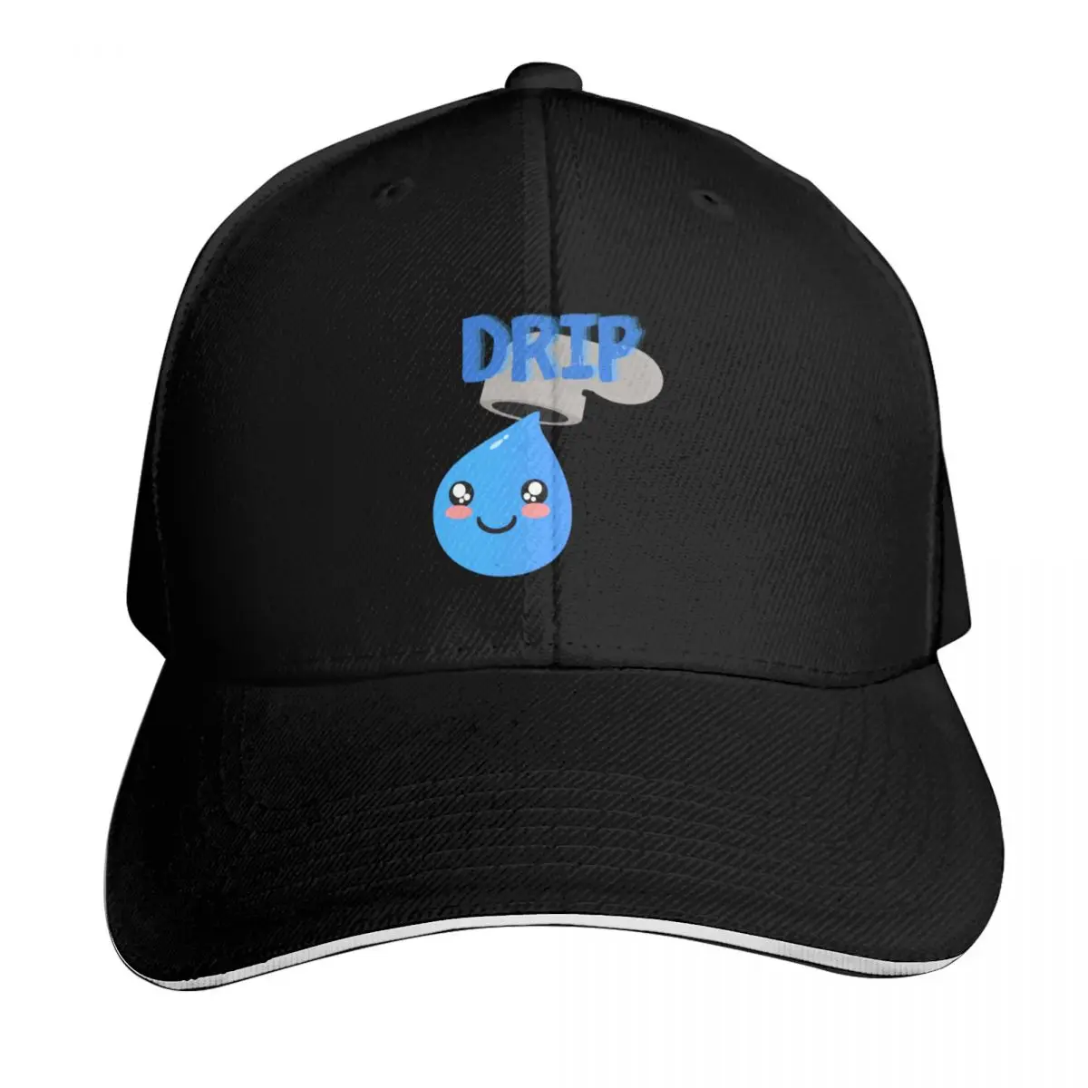 Respect the Drip Baseball Cap Sun Protection UPF 50+ Breathable Mesh Back Adjustable Buckle Closure