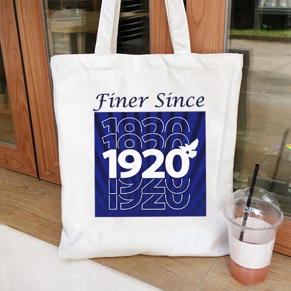 Finer Since 1920 tote bag Zeta Phi Beta African American Sorority canvas bag Zeta Phi Beta Sorority Gift Zeta Phi Beta tote bag