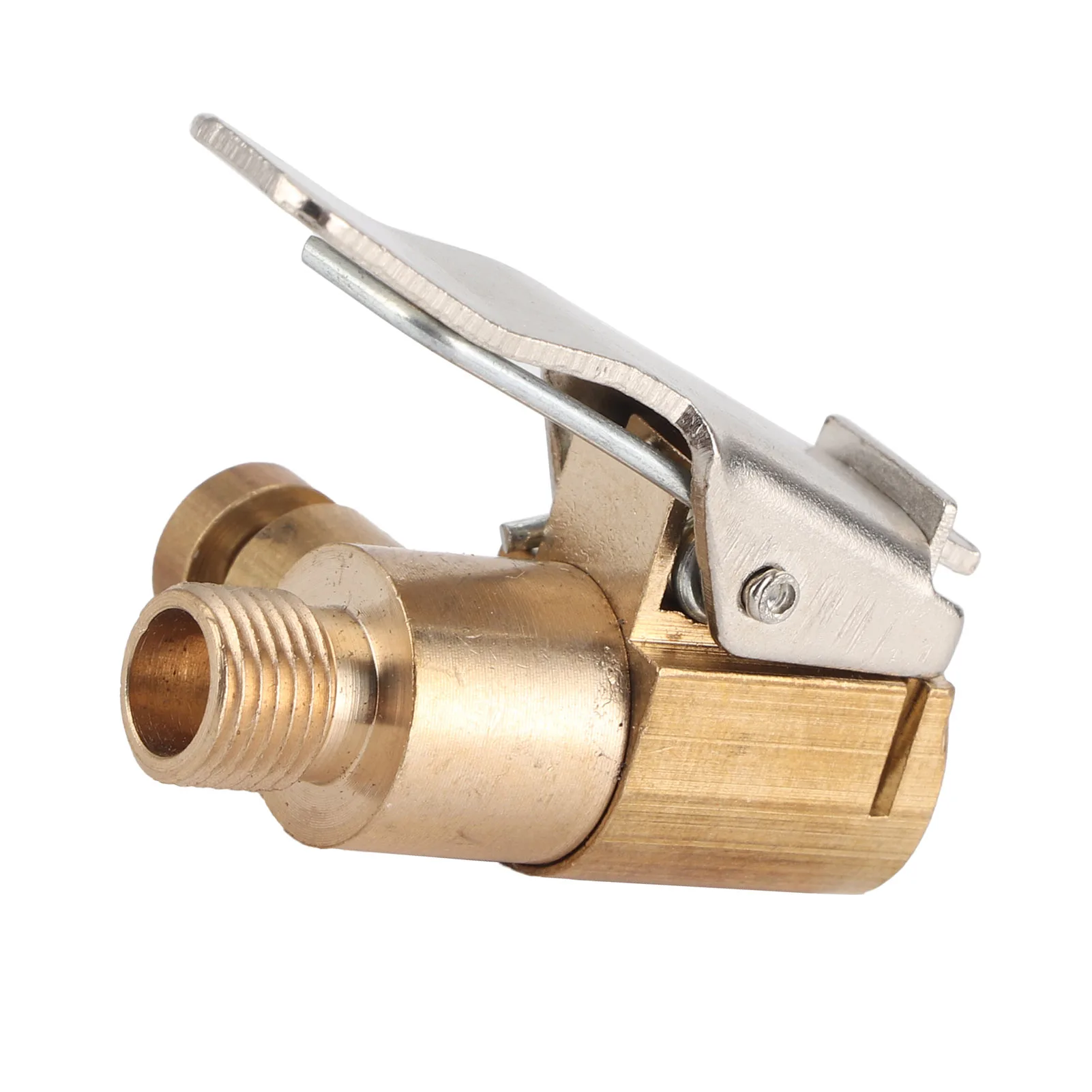 Air Chuck Air Pump Clip Tire Inflator Chuck Tyre Quick Inflation Clip Clamp Connector for Car Motorcycle with  Valve