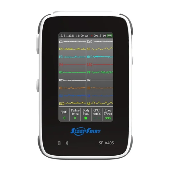 Portable Sleep Screening Full Polysomnography(PSG) Home Sleep Test Devices