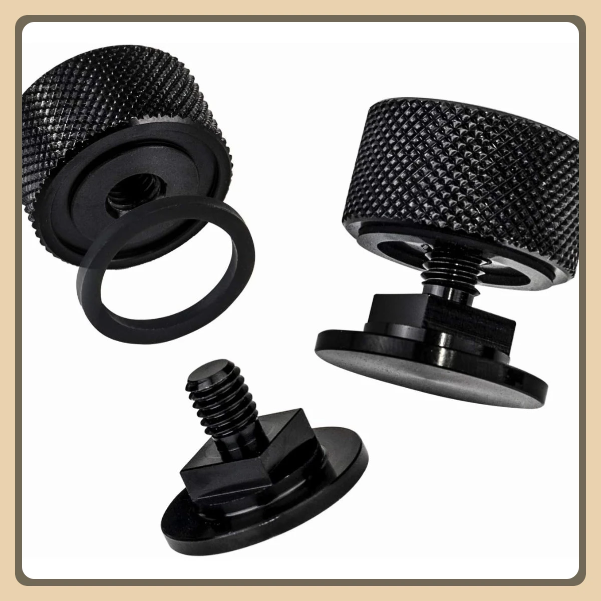 

Запасные части для шлема-трубочки, нескользящие алюминиевые крепления с силиконовой шайбой