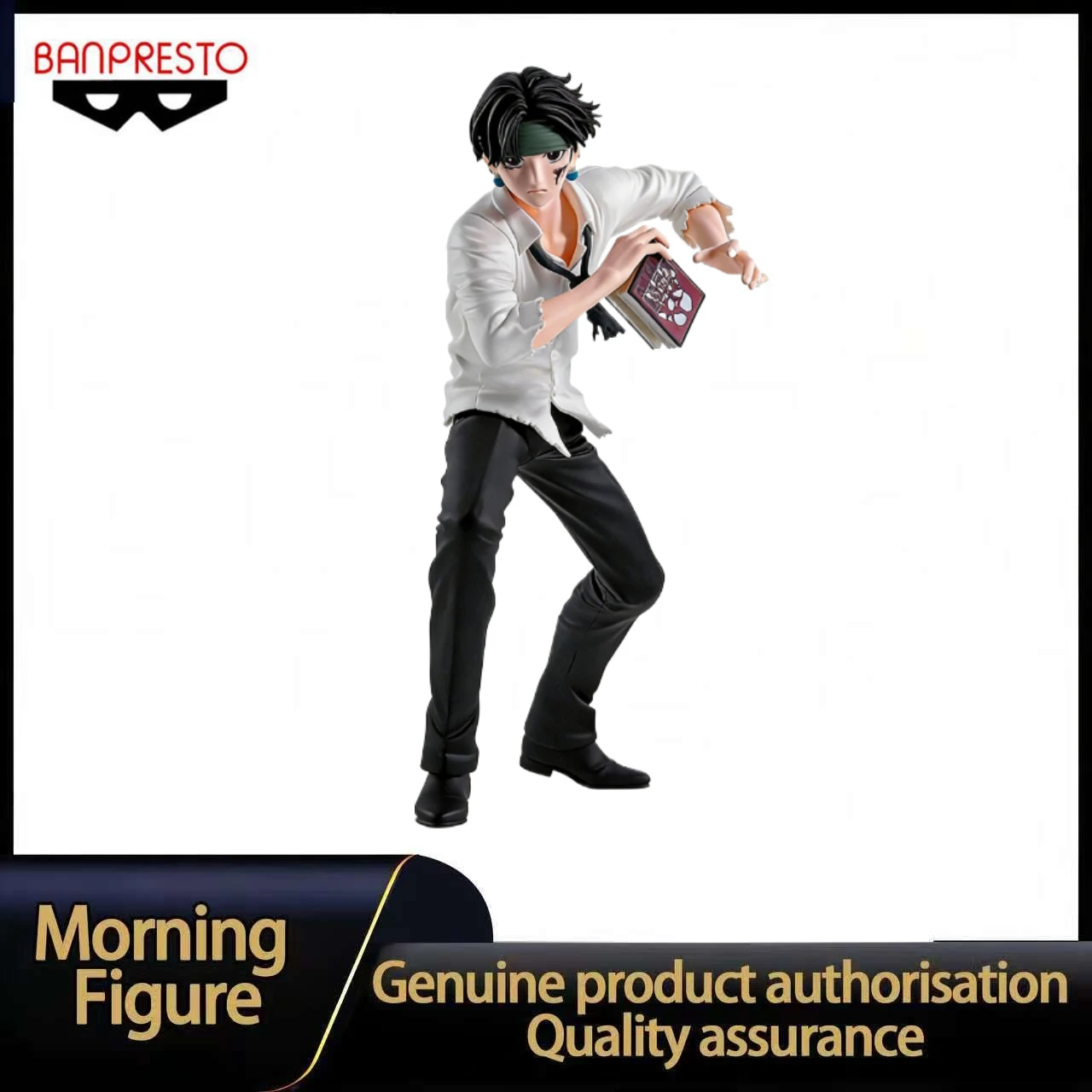 

In Stock Banpresto Hunter Hunter Hunting Archives Chrollo Lucilfer Bandit's Secret Figure Toy Model Collection