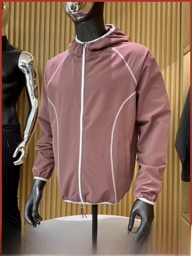 

Outdoor Casual Hooded Zipper Jaet for Couples Faionable Versatile Training Jaet Youth ular Polyester Fiber Long Sve