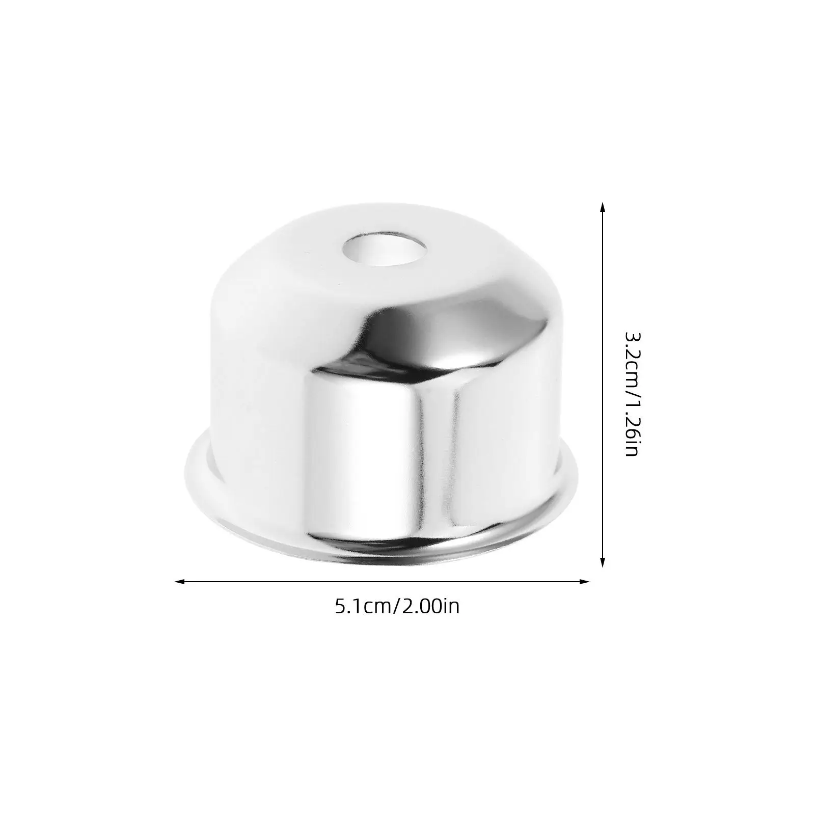 3Pcs Metal Lamp Cup Base Modern Iron Art Finial Semi-Enclosed Table Lamp Base for Living Room Bedroom Office Decorative Light