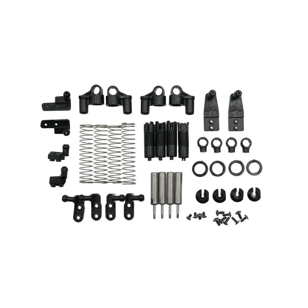 FOR WPL C14 C24 C84 C94 C64-1 C74 C74-1 B14 B24 B16 B36 4pcs Oil Shock Absorber Damper Kit RC Car Upgrade Parts Accessories