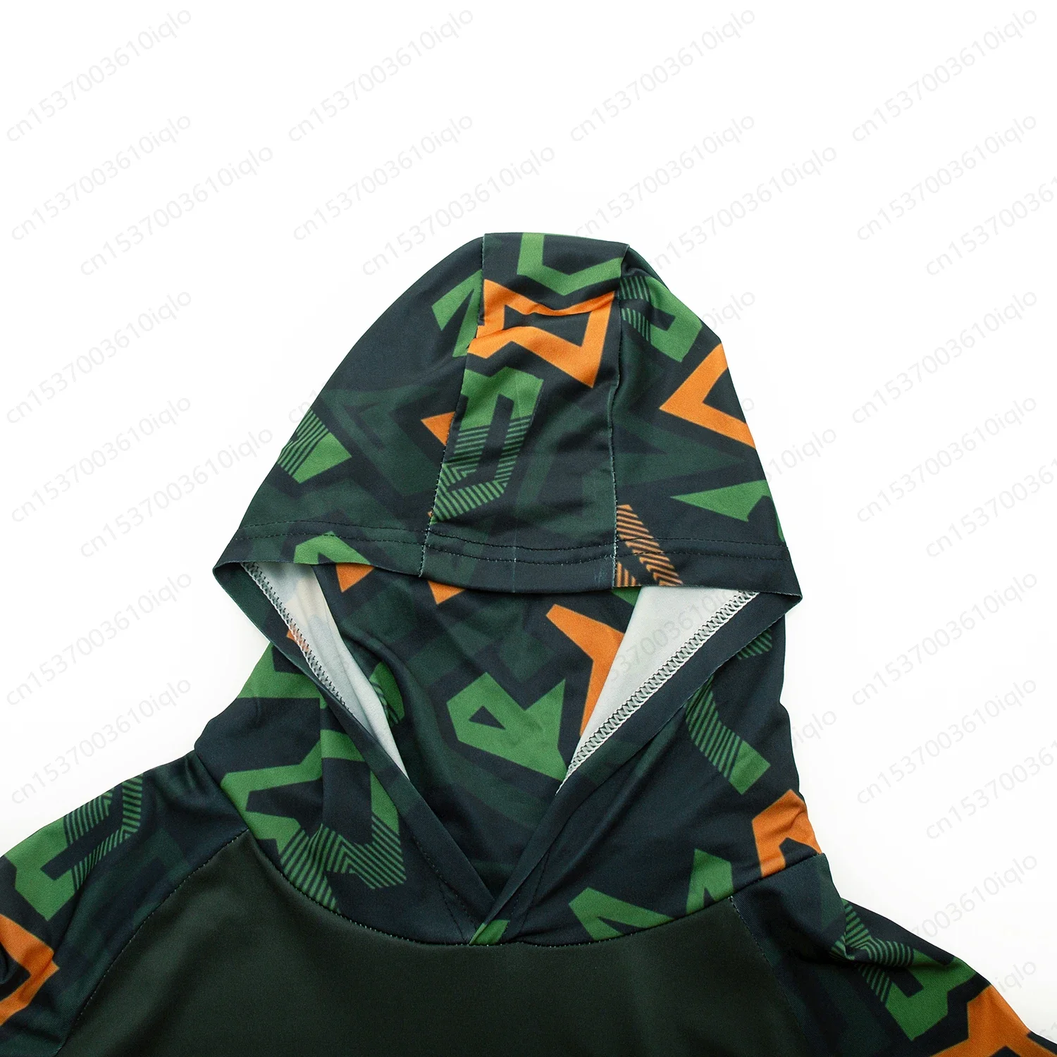 HUK UPF 50+ Langarm-Kapuzenhemd mit Gesichtsschutz, schnelltrocknende Sweatshirts, atmungsaktiver UV-Schutz, Angeltrikots für Herren – Detail 17