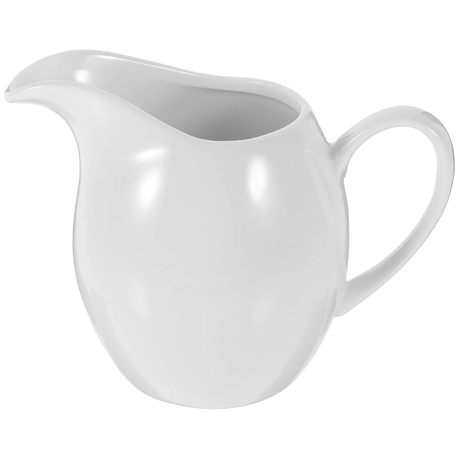 

Milk Dispenser Ceramic Sauce Pitcher Gravy Pot for Household Kitchen Restaurant Pouring Sauce Jug Ceramic Milk Dispenser