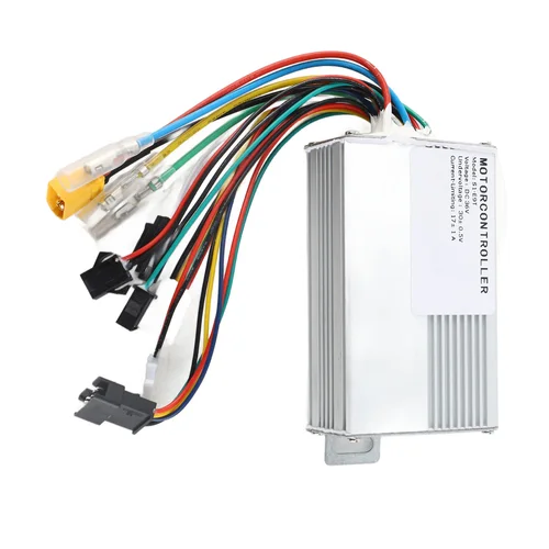 Imagen 2 del producto Controlador E9T para patinete eléctrico, controlador de Motor de bicicleta eléctrica de aleación de aluminio, triciclos eléctricos, 350W, 36V