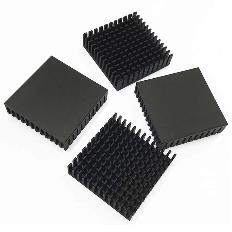 10 Pçs/lote 40X40X11Mm 40Mm Dissipador de Calor de Alumínio Refrigerador Para Luz LED