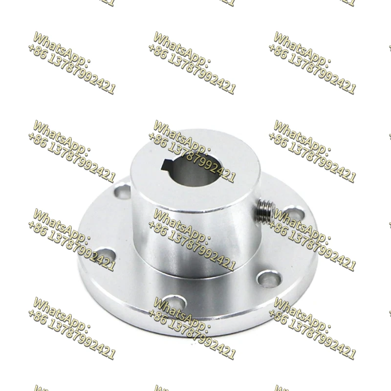 Coupler Flange Joint Coupling Keyway 5 6 8 10 12 14 15 16 18 mm for Omni Omnidirectional Wheel High-strength Aluminum Alloy