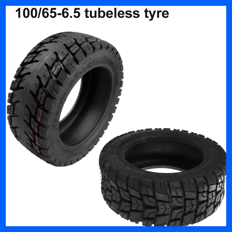 100/65-6.5 Off-Road Tubeless Tyres Thickened Anti-Explosion Vacuum Tires For VSETT 11+ ZERO 11X Dualtron Electric Scooter