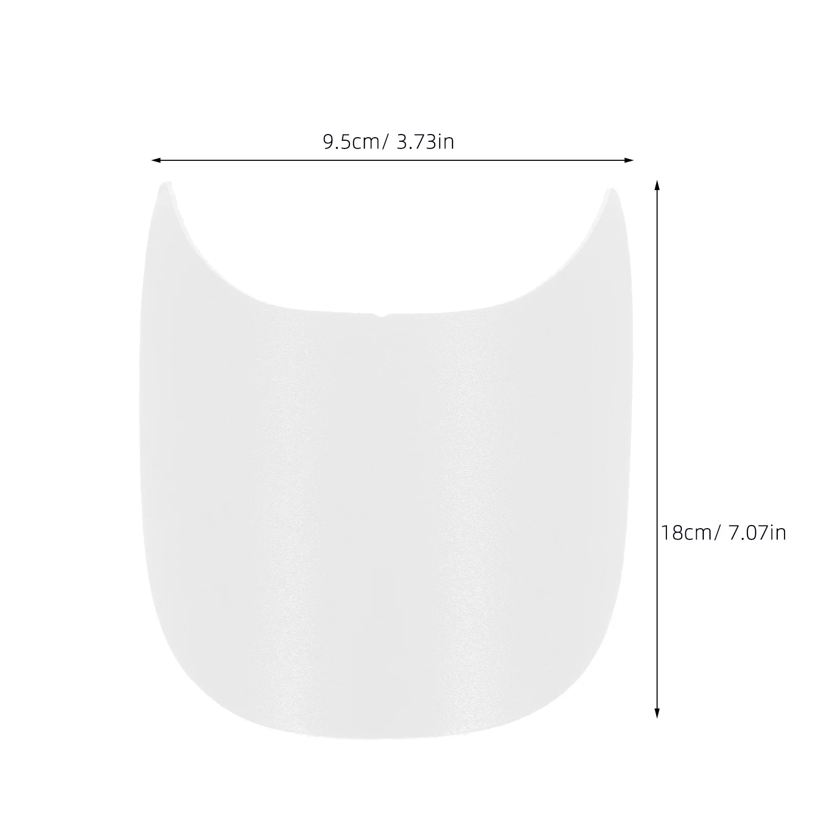 10 قطعة قبعة حافة إدراج البلاستيك منحني واسعة قبعة بيسبول قناع إدراج ل قبعة المشكل الشمس جولف قبعة بيسبول اكسسوارات