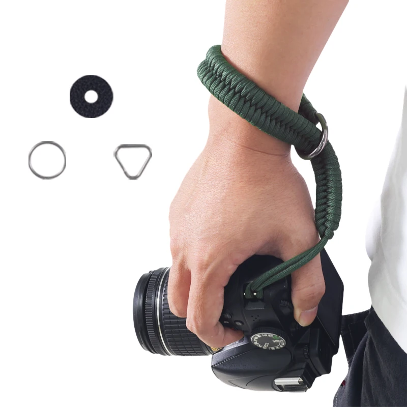 Universal Camera Wrist Strap Belt Hand Rope for Canon EOS R8 Fuji Nikon Olympus Panasonic Pentax Sony DSLR Camera Accessories