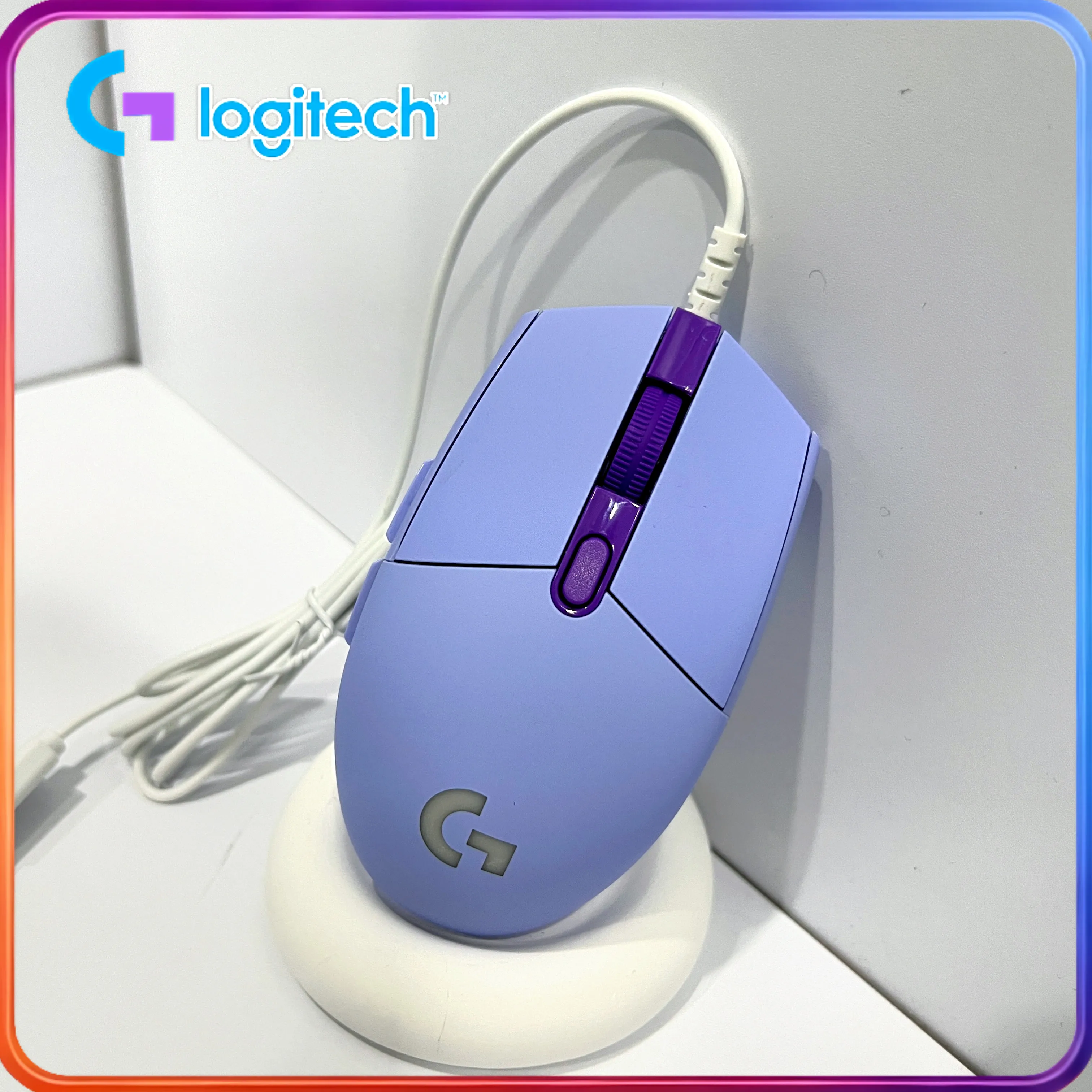 

[Хит продаж] Проводная мышь Logitech G102/G203, время отклика 1 мс, игровая периферия для ПК